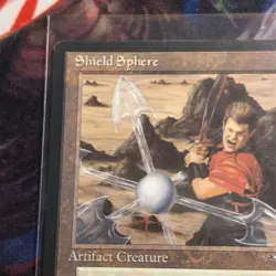 Shield Sphere - NM - Uncommon Magic the Gathering Alliances (ALL) 1996 WotC - Image 2