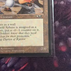 Shield Sphere - NM - Uncommon Magic the Gathering Alliances (ALL) 1996 WotC - Image 4