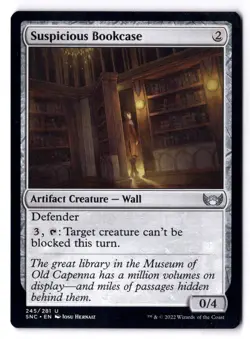 Suspicious Bookcase NM* Streets of Capenna 245/281 ENGLISH mtg -UnltdCards - Image 1