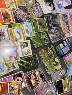 Pokemon Card Bundle Full Art Holo Vintage Reverse Pokemon GO Rare Job Lot NM - Image 4