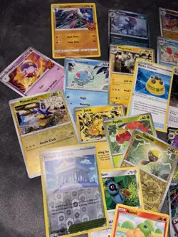 Pokemon Card Bundle Full Art Holo Vintage Reverse Pokemon GO Rare Job Lot NM - Image 5