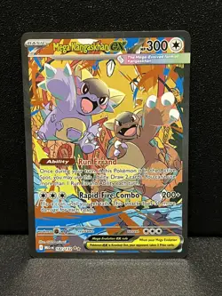 Mega Kangaskhan EX #182/132 SIR Mega Evolution Pokemon - NM - Image 1