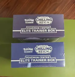 Pokemon Center Chilling Reign ETB Ice Rider & Shadow Rider SET OF 2 - Image 5