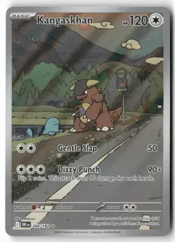 Kangaskhan 204/182 Illustration Rare Destined Rivals Pokemon Near Mint - Image 1