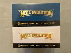 Pokemon Center TCG - Mega Evolutions - Elite Trainer Box (ETB) x2 - BUNDLE! - Image 2
