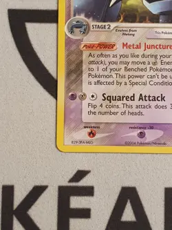 Pokemon Karte Metagross 11/101 EX HIDDEN LEGEND Set 2004 Pokemon NM Selten Stern - Image 5