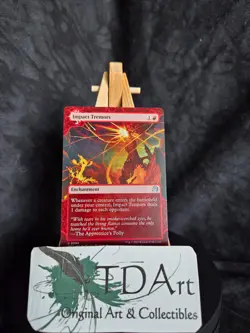 IMPACT TREMORS ~ NM ~ MTG Magic- WOT 0044 Wilds of Eldraine Enchating Tales - Image 1