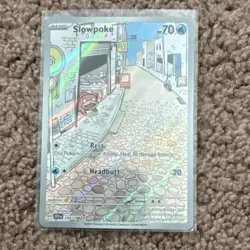 Pokemon Slowpoke 204/198 Full Art Holo Basic 70 HP SV01 Scarlet & Violet 2023 - Image 1