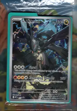 Pokemon TCG N’s Zekrom Ascended Heroes MEP Promo 031 Sealed NM/M - Image 1