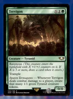 MTG - #100 Tervigon - Universes Beyond: Warhammer 40,000 - - Image 1