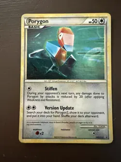 Porygon - HGSS22 - Pokemon Heart Gold Soul Silver Promo Holo MP - Image 1