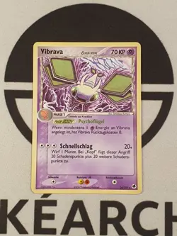 Pokemon Karte Vibrava 24/101 Ex Dragon Frontiers Set Deutsch Delta Species - Image 1