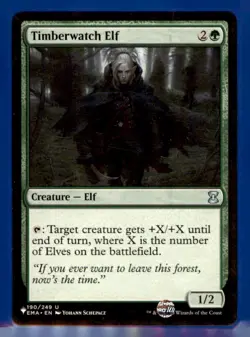 MTG - #190 Timberwatch Elf - Eternal Masters - - Image 1
