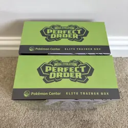 Pokemon TCG Perfect Order Pokemon Center Elite Trainer Box ETB x2 🔥 SEALED ✅ - Image 2