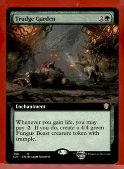 MTG - #69 Trudge Garden - Commander 2021 - - Image 1