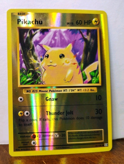 POKEMON PIKACHU 35/108 REVERSE HOLO XY EVOLUTIONS LP - Image 1