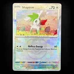 Pokemon Prismatic Evolutions Shaymin (Master Ball Pattern) #087/131 NM - Image 1