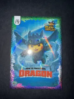 How To Train Your Dragon Cosplay(Pikachu) #197 - Holo- Electric Pokemon - Image 1