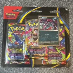 Pokemon TCG: Phantasmal Flames Triple Blister Pack (Sneasel) - New & Sealed ✅ - Image 1