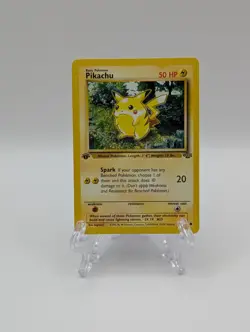 Pokemon 1st Edition Pikachu Jungle 60/64 WOTC 1999 - Image 1