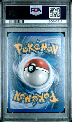 2005 POKEMON EX UNSEEN FORCES #9 MEGANIUM-REVERSE FOIL PSA 8 - Image 2