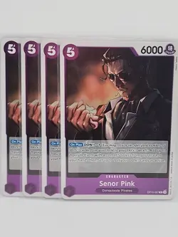 Senor Pink Playset - OP10-067 x4 - Royal Blood - One Piece TCG - English - Image 1