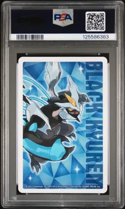 2012 POKEMON BLACK 2 PLAYING CARDS KING OF DIAMONDS KYUREM PSA 9 - Image 2