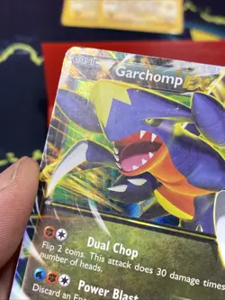 Pokemon Garchomp EX Promo Holo XY09 XY Basic Card HP Dragon 2014 - Image 4