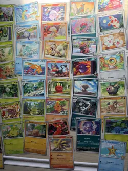 71 Cute Pokemon TCG Card Lot – Eevee, Chansey, Espeon, Umbreon, Ninetales & More - Image 4