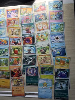 71 Cute Pokemon TCG Card Lot – Eevee, Chansey, Espeon, Umbreon, Ninetales & More - Image 5