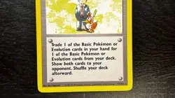 Pokemon TCG ENGLISH BASE SET UNLIMITED POKEMON TRADER RARE Card 77/102 LP MP - Image 3