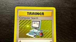 Pokemon TCG ENGLISH BASE SET UNLIMITED COMPUTER SEARCH RARE Card 71/102 LP MP - Image 3