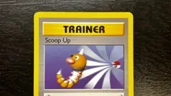 Pokemon TCG ENGLISH BASE SET UNLIMITED SCOOP UP RARE Card 78/102 LP MP - Image 2