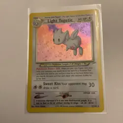 Pokemon card, Light Togetic Neo Destiny holo 15/105 NM. - Image 1