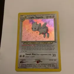 Pokemon card, Light Togetic Neo Destiny holo 15/105 NM. - Image 3