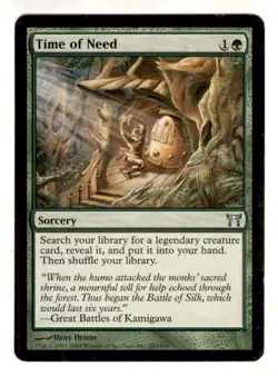 MTG - #247 Time of Need - Champions of Kamigawa - - Image 1