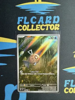 Pokemon Feebas Illustration Rare SV08: Surging Sparks 198/191 NM Fresh Card - Image 1