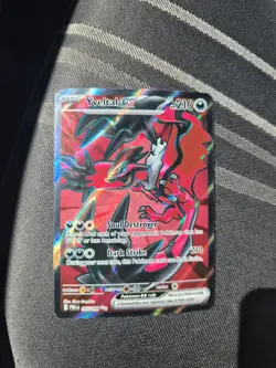 Pokemon Yveltal EX Full Art Ultra Rare Holo XY Phantom Forces 105/088 Card - Image 1