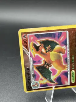 Pokemon Charizard TCG Card 3/132 (2007) Stage 2 HP 130 Attack 120 Damaged - Image 4