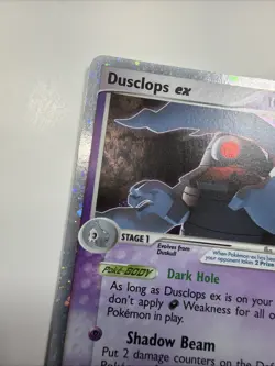 Pokemon EX Dusclops-EX Holo Card 94/106 Emerald LP - Image 5