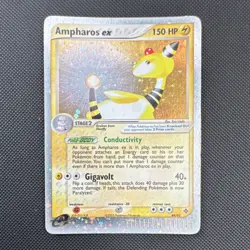 Pokemon Ampharos ex 89/97 EX Dragon Ultra Rare 150 HP Holo English Card - Image 2