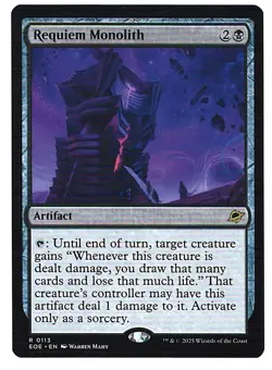 Requiem Monolith - NM - Edge of Eternities - MTG - Image 1