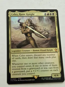 Celes, Rune Knight FOIL X1 FIC MTG Commander: Final Fantasy - Image 1