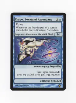 Erayo, Soratami Ascendant Kamigawa NM- MTG Magic the Gathering b - Image 1