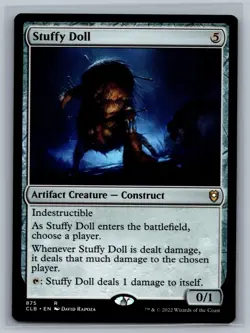 Magic MTG Commander Legends: Battle for Baldur's Gate Stuffy Doll #875 TCG CCG - Image 1