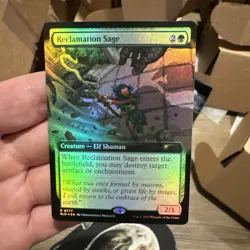 Reclamation Sage 0777 Extended Art Foil Secret Lair MTG Near Mint - Image 1
