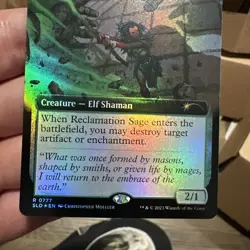Reclamation Sage 0777 Extended Art Foil Secret Lair MTG Near Mint - Image 2