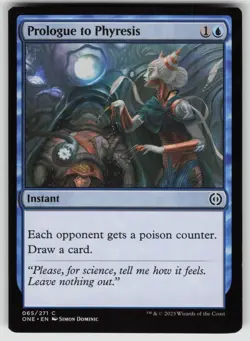 Prologue to Phyresis C Phyrexia: All Will Be One 65 MTG - Image 1