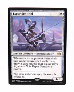 MTG MH2 Esper Sentinel Regular Frame MAGIC the Gathering 012/303 RARE VLP - Image 1