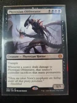 Phyrexian Obliterator Phyrexia: All Will Be One Regular Magic Mtg NM - Image 1